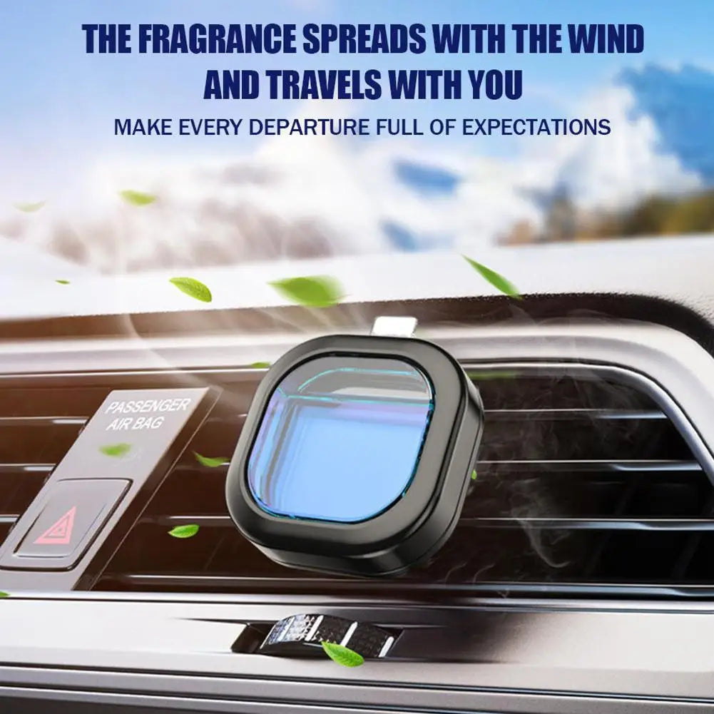 Aromatherapy Breathable Film Perfume Car Interior Fragrance Perfume Essential Oil Air Freshener Auto Air Outlet Aromatherap Clip
