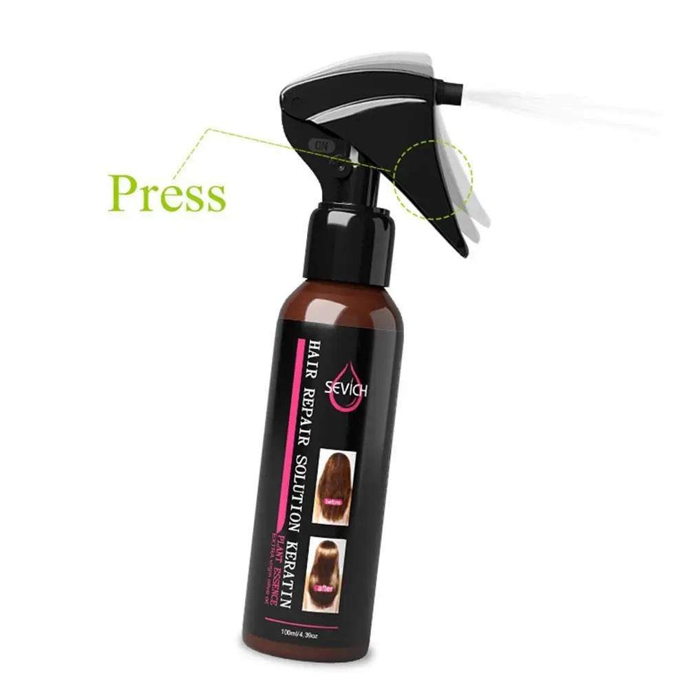 Sevich Hair Smoothing Spray To Repair Dyeing Ironing Damaged Hair Care Oil Makes Hair Silk Shine Prevents Frizz Essential