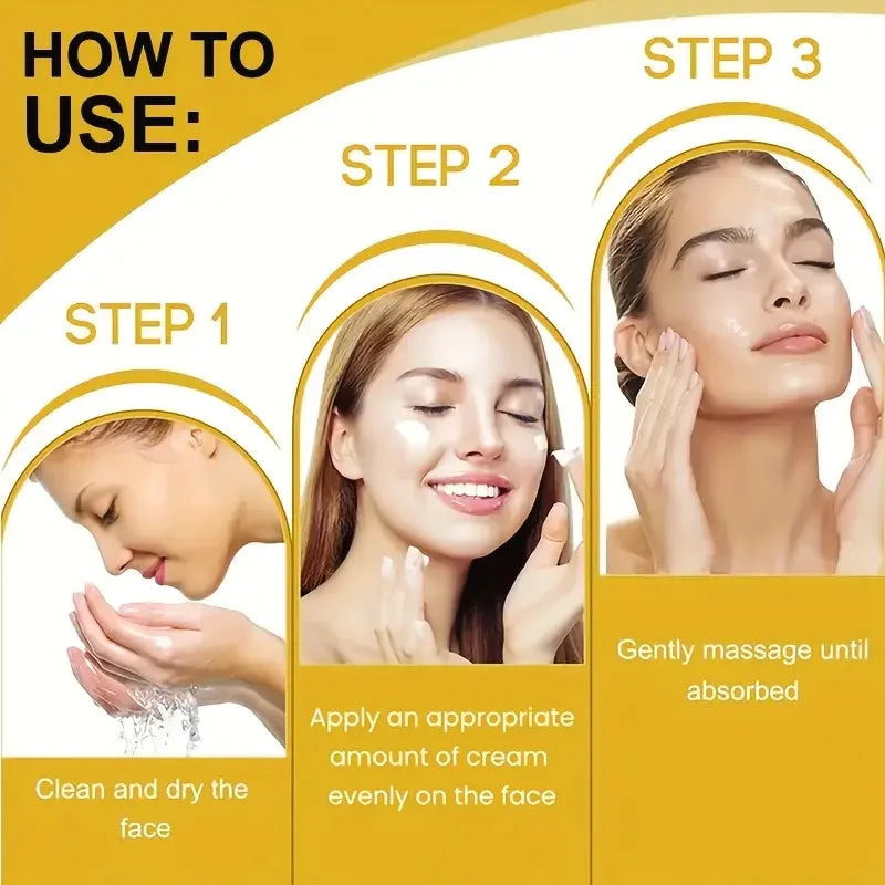 Bee Vemon Instant Facial Lifting Cream - Firms and Firms Skin, Smoothes Fine Lines and Wrinkles | All Skin Types