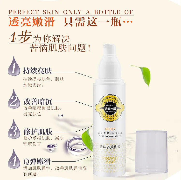 Skin Bleaching Cream For Dark Skin Snow Whitening Cream Whole Body Lotion Neck Knee Moisturizing Deep Whitening Lasting Moisture