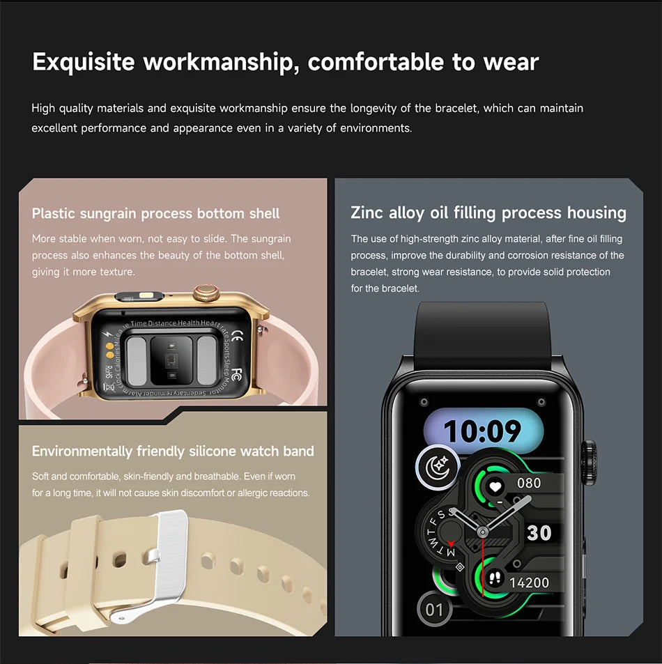 2025 NEW For Xiaomi Smart Watch Women Temperature Monitoring Bluetooth Call Women Health Monitoring Smartwatch For Android IOS
