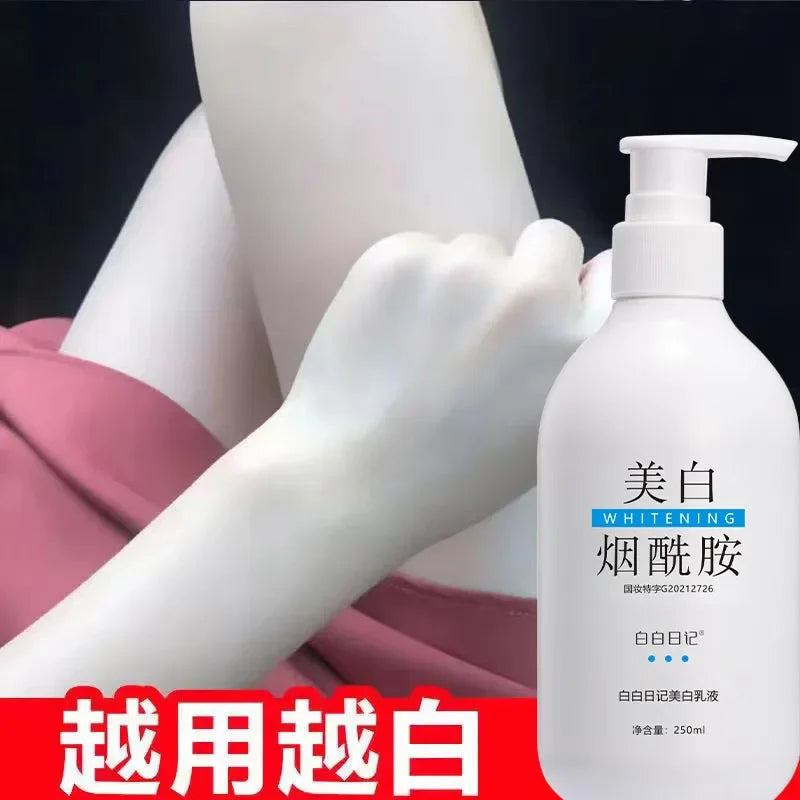 Niacinamide Whitening Body Milk Moisturizes Moisturizes Refreshes Non greasy and Lightens Melanin Skin Care Products