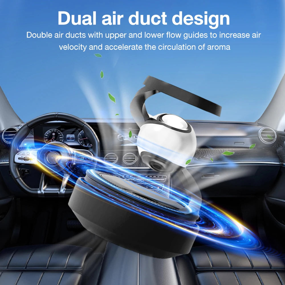 NEW Car Aromatherapy Solar Energy Fragrance Ornaments High-grade Car Perfume Deodorant Diffuser Interiors Accessories