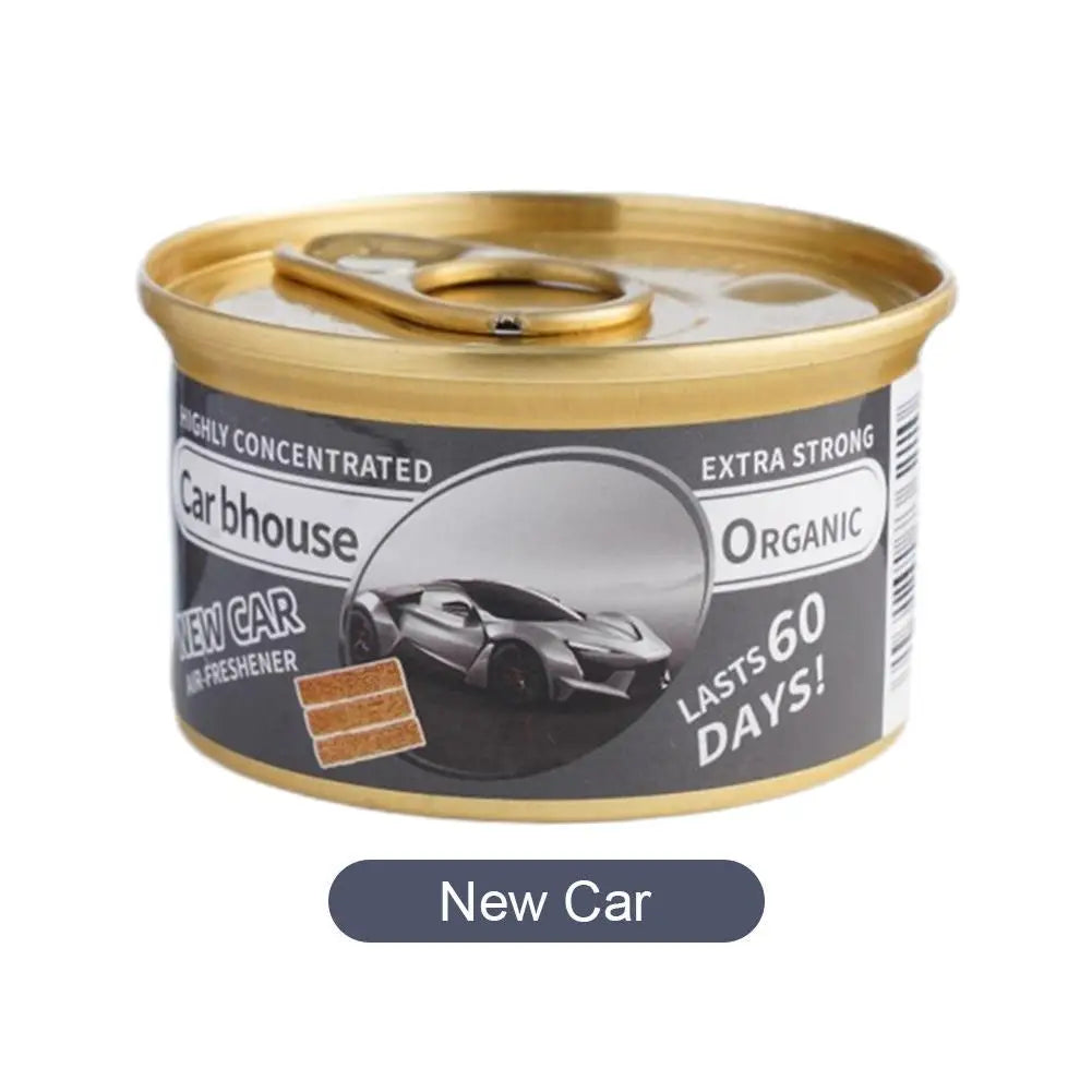 Car Aromatherapy Wooden Block Canned Automobile Air Freshener Long-Lasting Fragrance For Auto Home Closet Car Fragrance Paste