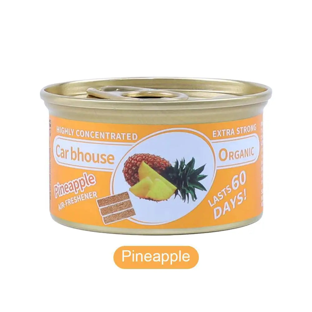 Car Aromatherapy Wooden Block Canned Automobile Air Freshener Long-Lasting Fragrance For Auto Home Closet Car Fragrance Paste