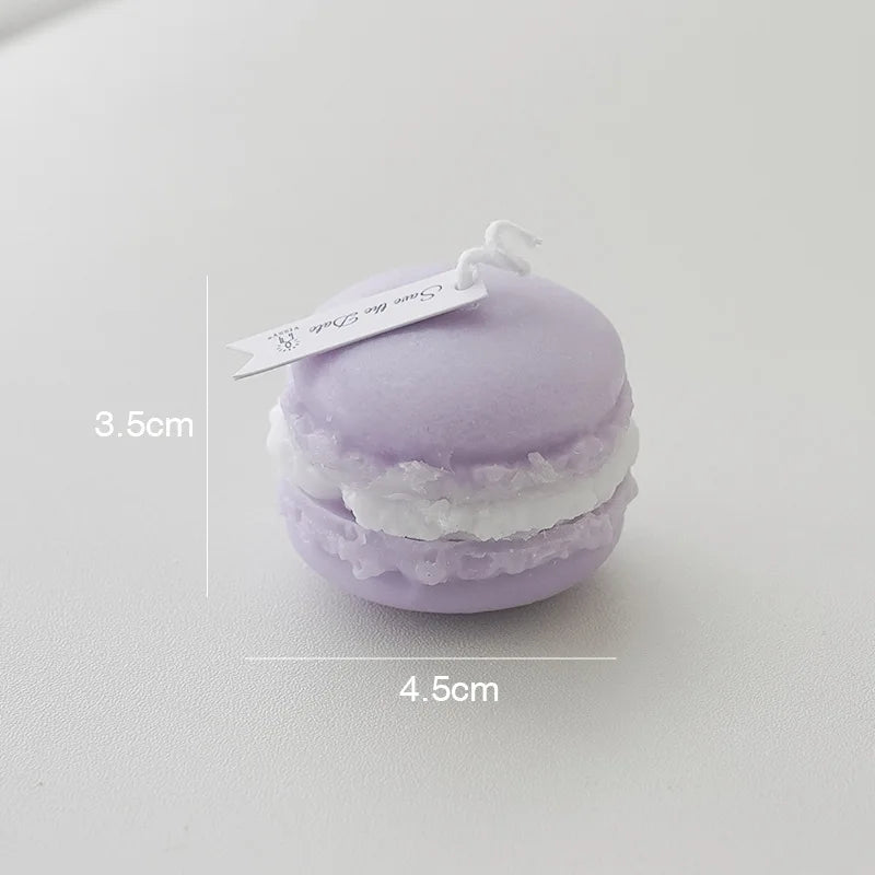 Macaron Aromatherapy Candle Photo Prop Diy Birthday Gift Fragrance Candle Perfume Scent Creative Gift Christmas Gift