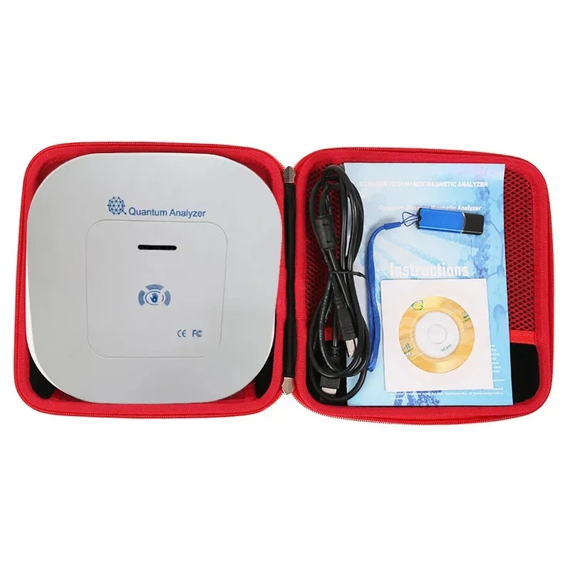 10G QMR-998 Quantum Resonance Magnetic Analyzer Set Hand Touch Quantum 10Th Body Analyzer With 52 Reports For Sub-health Test