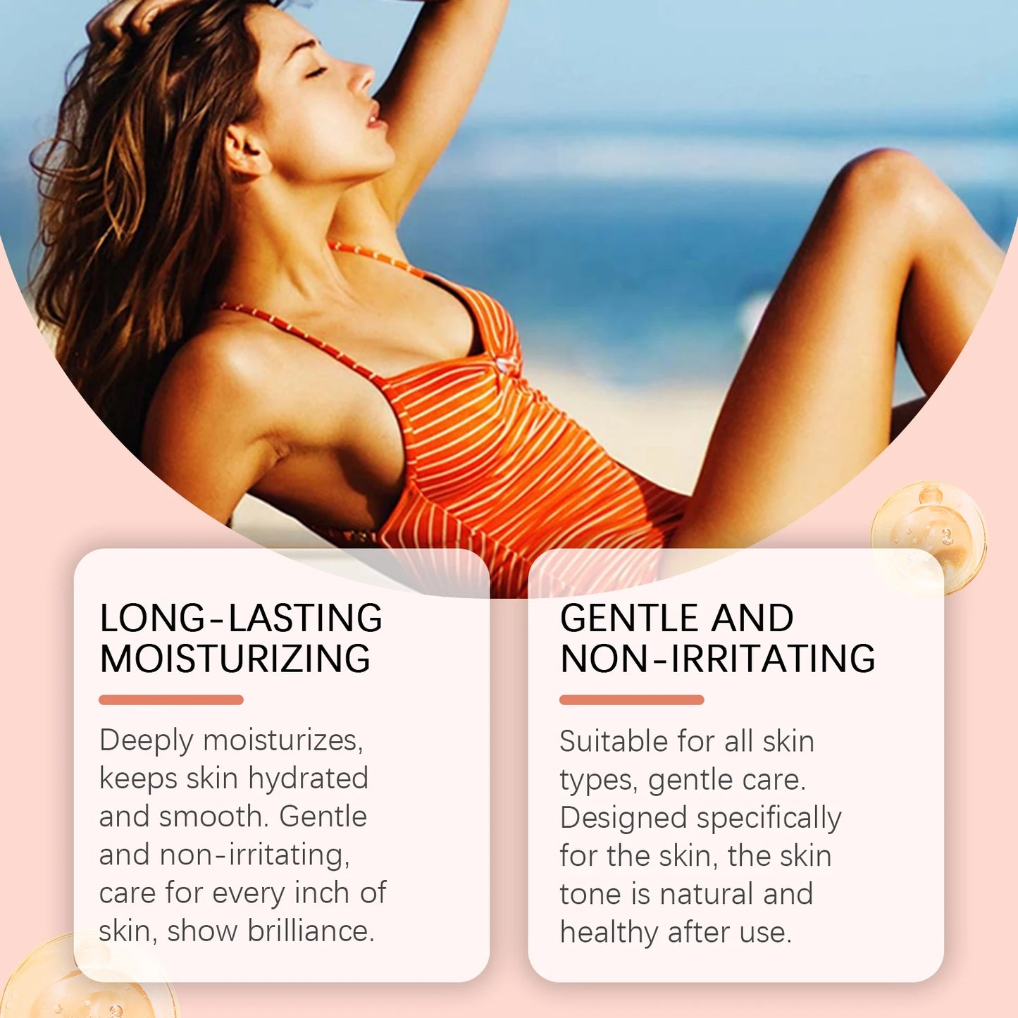 Self Tanner Water Serum for Face Body Skin Natural Sunless Outdoor Accelerator Prevent Dryness Natural Tanning Boosting Essence