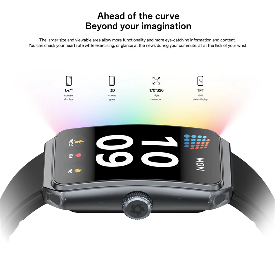 LIGE Smart Watch Health Heart Rate Monitoring Message Smart Reminder Mulit Sport Mode IP68 Waterproof Smartwatch For Android IOS