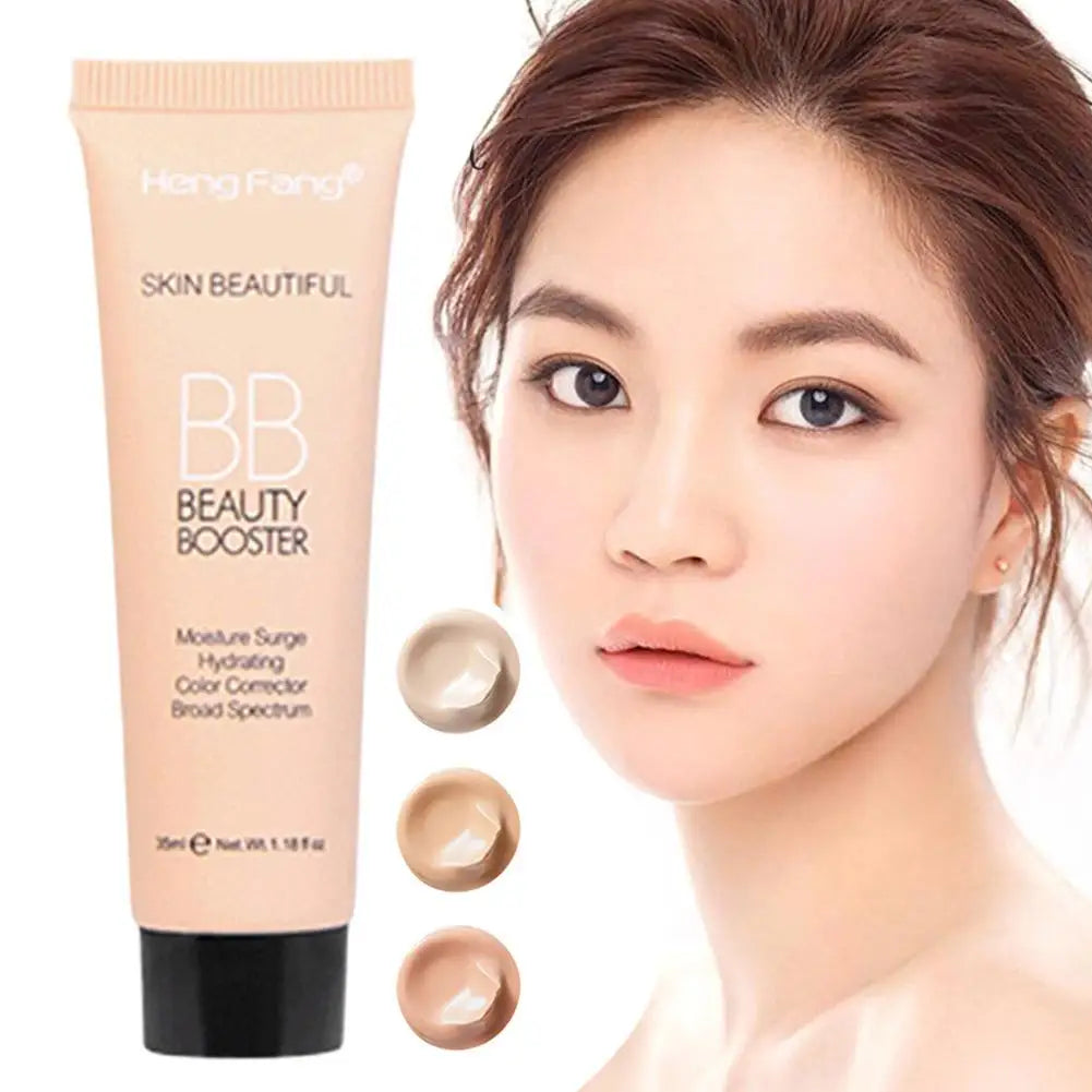 Natural Concealer BB Cream, Moisturizing and Nourishing, Natural Translucent Primer, Long-lasting For All Skin Types