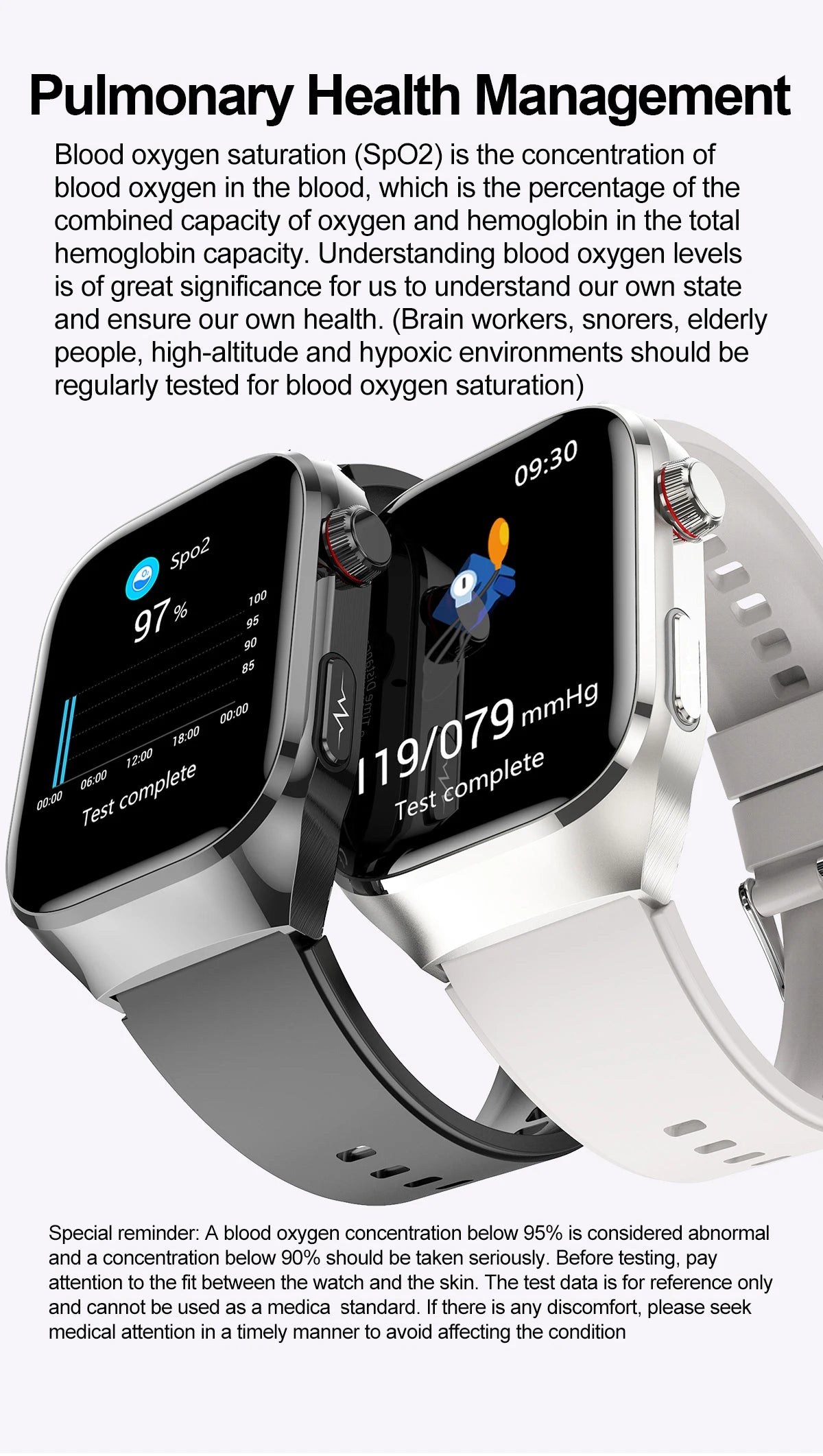 New Micro Physical Examination Five Organ Health Smartwatch Blood Pressure Uric Acid Body Fat Watches Bluetooth Call Smart Watch