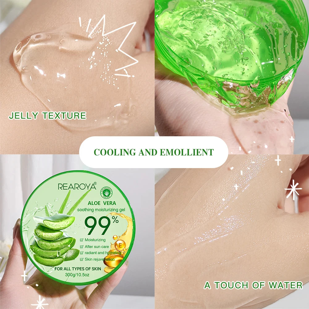 Products Face Moisturizing Aloe Vera Gel Cream Acne Treatment Face Cream Sun After Repair Sleeping Mask Face Care Skin Care T