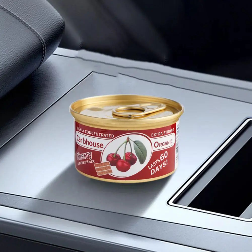 Car Aromatherapy Wooden Block Canned Automobile Air Freshener Long-Lasting Fragrance For Auto Home Closet Car Fragrance Paste