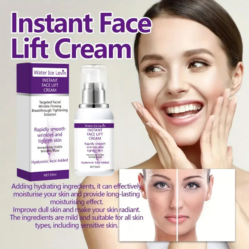 Quick-Acting Firming Essence - Specialized Anti-Wrinkle Formula for Deep Lifting, Improving Sagging, Create Young Contour Line to Quickly Smooth Wrinkles