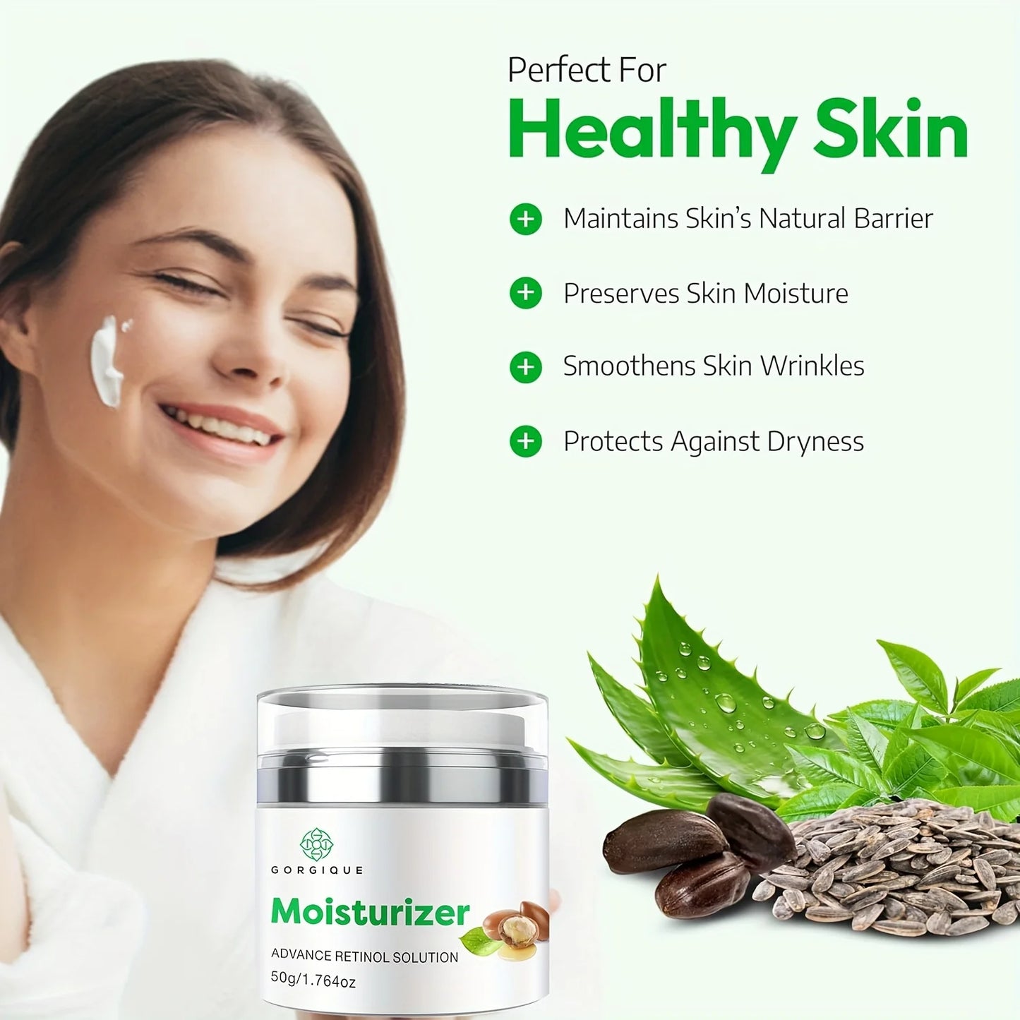 Retinol Face Cream Moisturizer Hydrating Face Lotion with Shea Butter and Aloe Vera