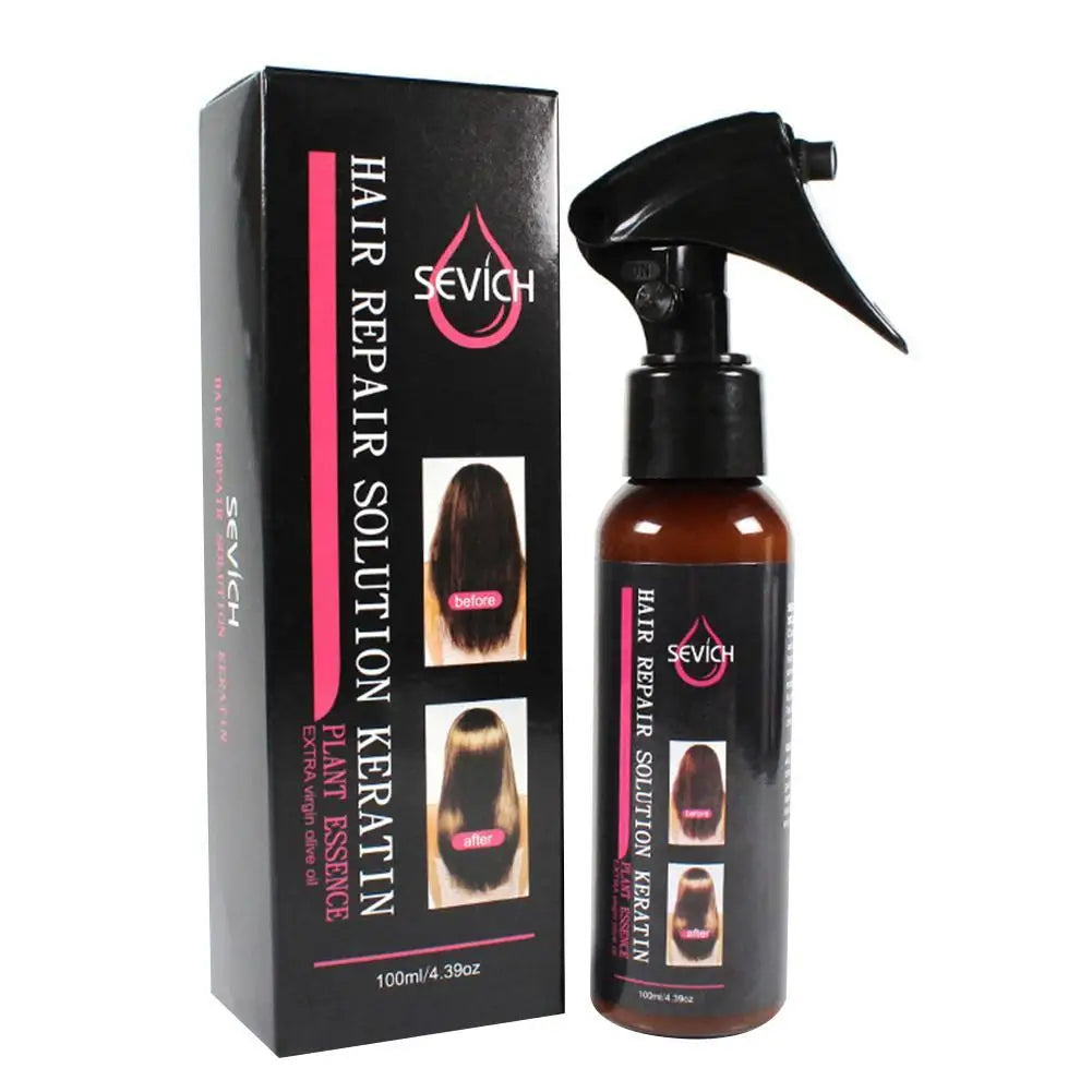 Sevich Hair Smoothing Spray To Repair Dyeing Ironing Damaged Hair Care Oil Makes Hair Silk Shine Prevents Frizz Essential