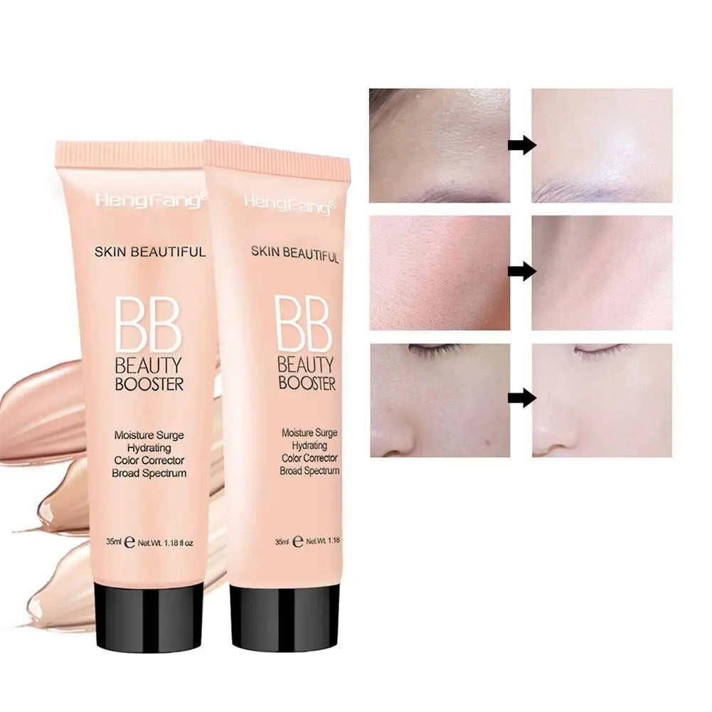 Natural Concealer BB Cream, Moisturizing and Nourishing, Natural Translucent Primer, Long-lasting For All Skin Types