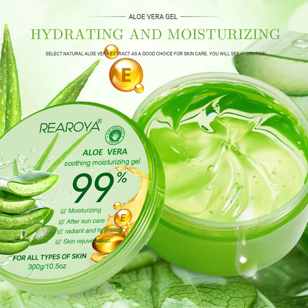 Products Face Moisturizing Aloe Vera Gel Cream Acne Treatment Face Cream Sun After Repair Sleeping Mask Face Care Skin Care T