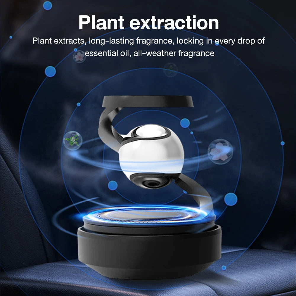NEW Car Aromatherapy Solar Energy Fragrance Ornaments High-grade Car Perfume Deodorant Diffuser Interiors Accessories