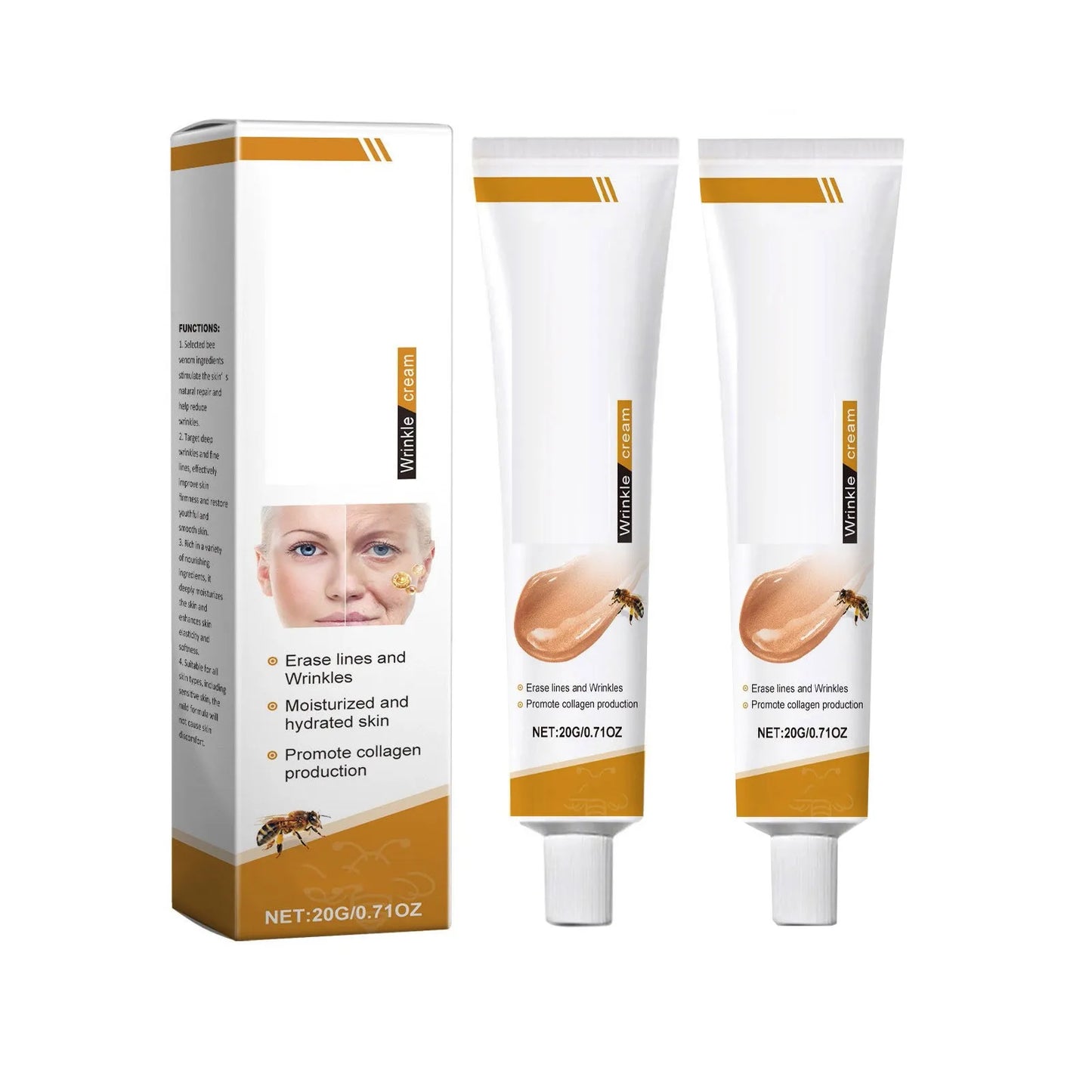 1-5pcs Facial Care Cream Mild, Hydrating, Brightening, Delicate, Rejuvenating, And Soft Skin Care Cream