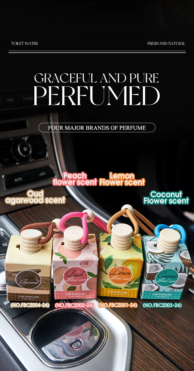 Multi-Use Air Freshener–Long Lasting Aromatherapy Scent for Car Interior, Living Room,Office Desk, Bathroom, Perfect for Gifting