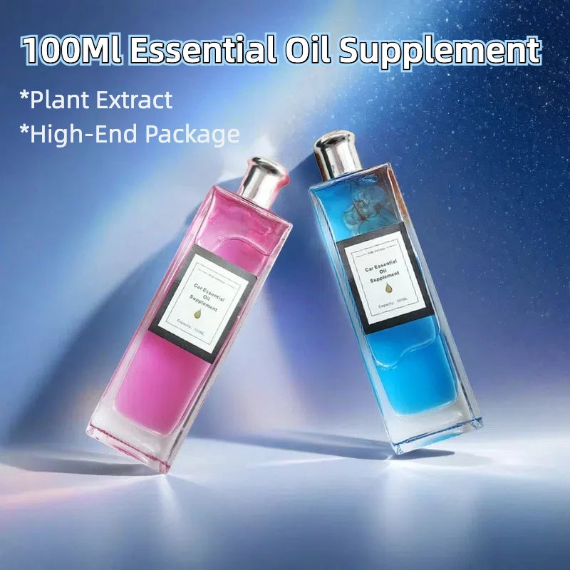 Bestselling 100ml Car Aromatherapy Oil - Long-Lasting Strong Aroma, Premium Essential Oil for Fresh & Invigorating Car Interiors