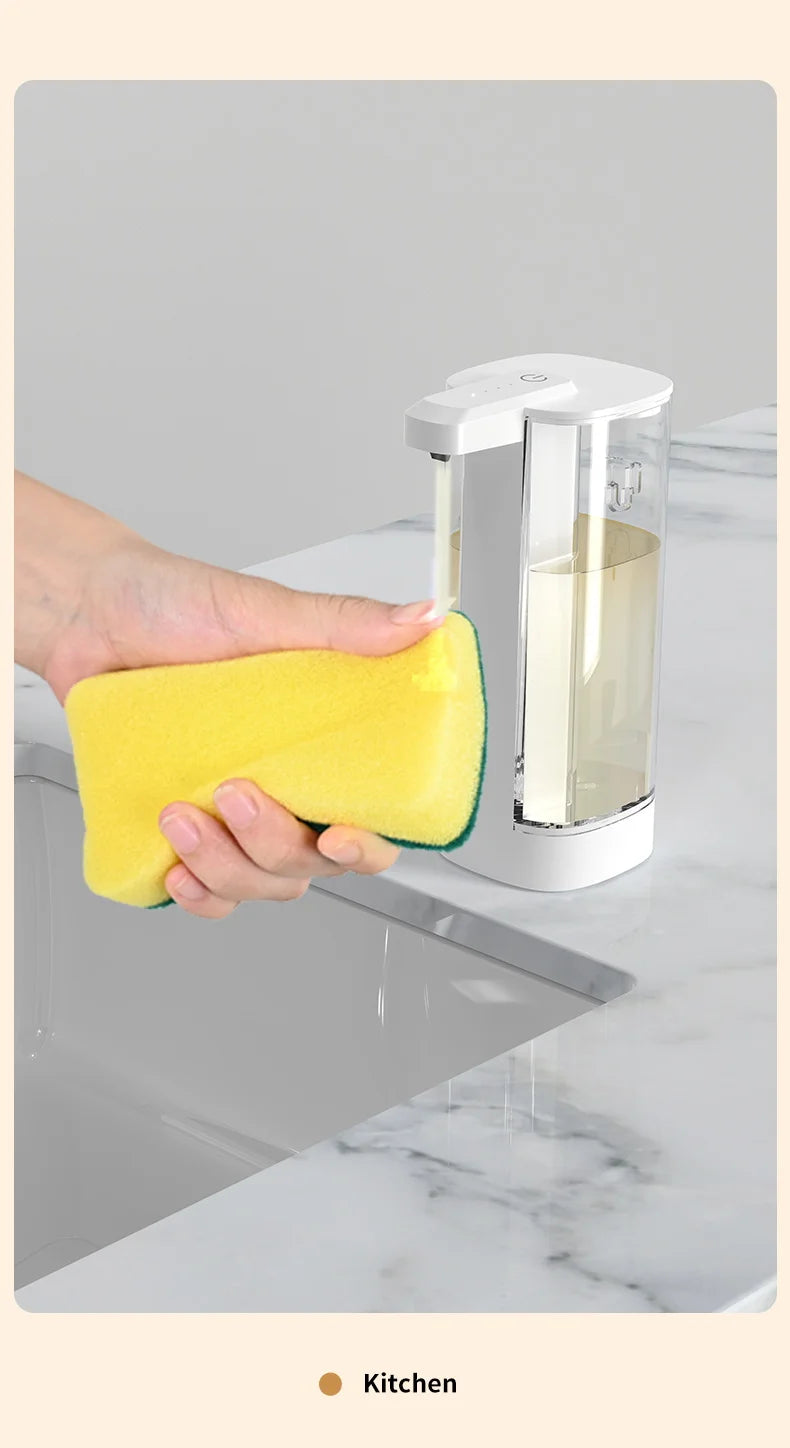 Automatic Sensor Hand Sanitizer Machine Dish Soap Machine Body Wash Shampoo Smart Distance Sensing KitchenToilet Home Dispenser