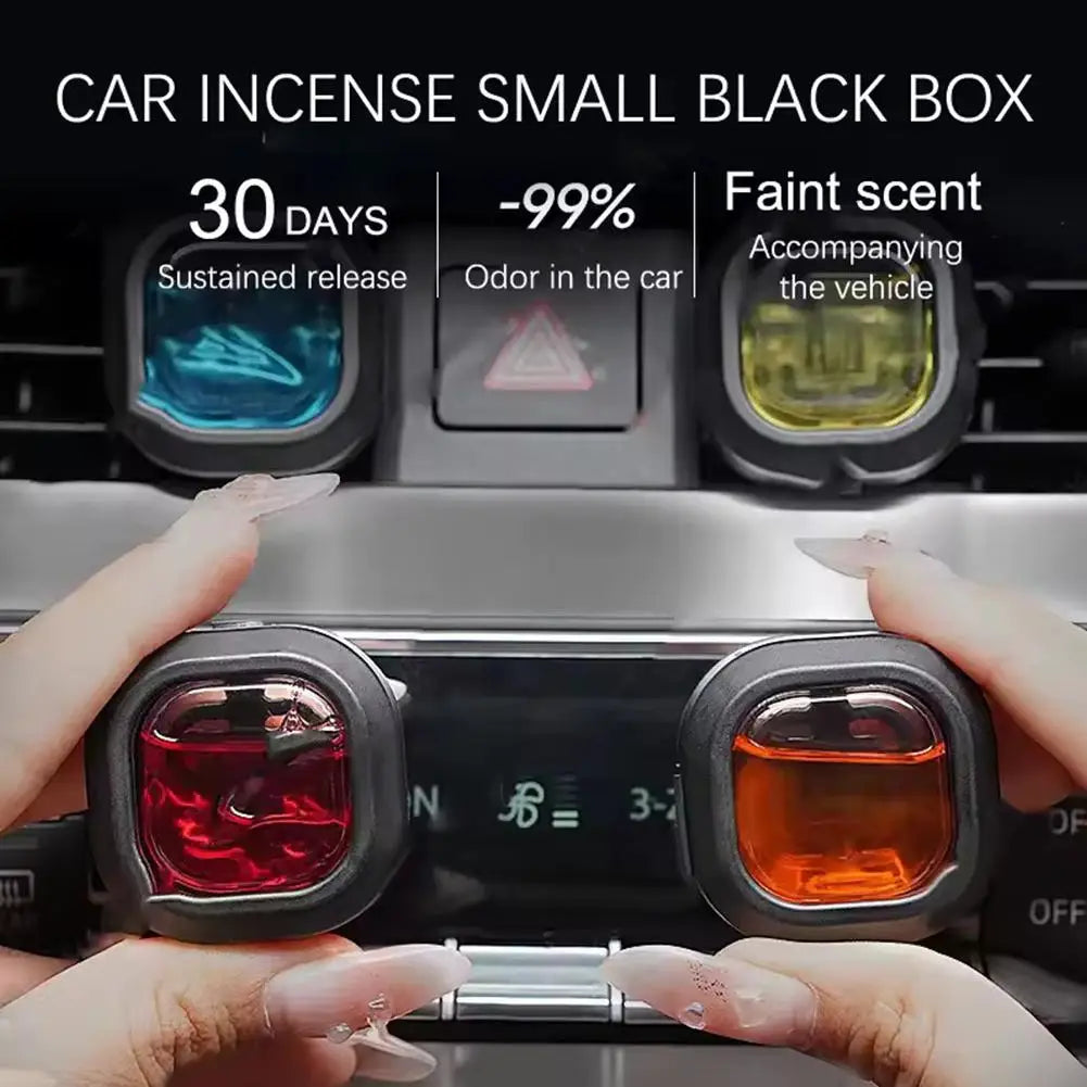 Aromatherapy Breathable Film Perfume Car Interior Fragrance Perfume Essential Oil Air Freshener Auto Air Outlet Aromatherap Clip