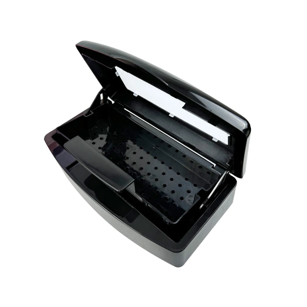 Dental Instrument Sterilizer Tray Disinfection Box Burs Tweezers Sterilizing Box Nail Manicure Implement Sanitize Clean Tools