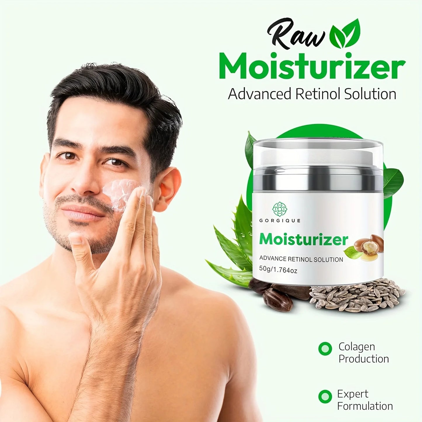 Retinol Face Cream Moisturizer Hydrating Face Lotion with Shea Butter and Aloe Vera