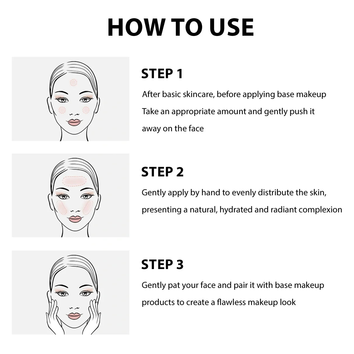 Concealer Natural Concealer Modifies Skin Tone Natural Three-dimensional