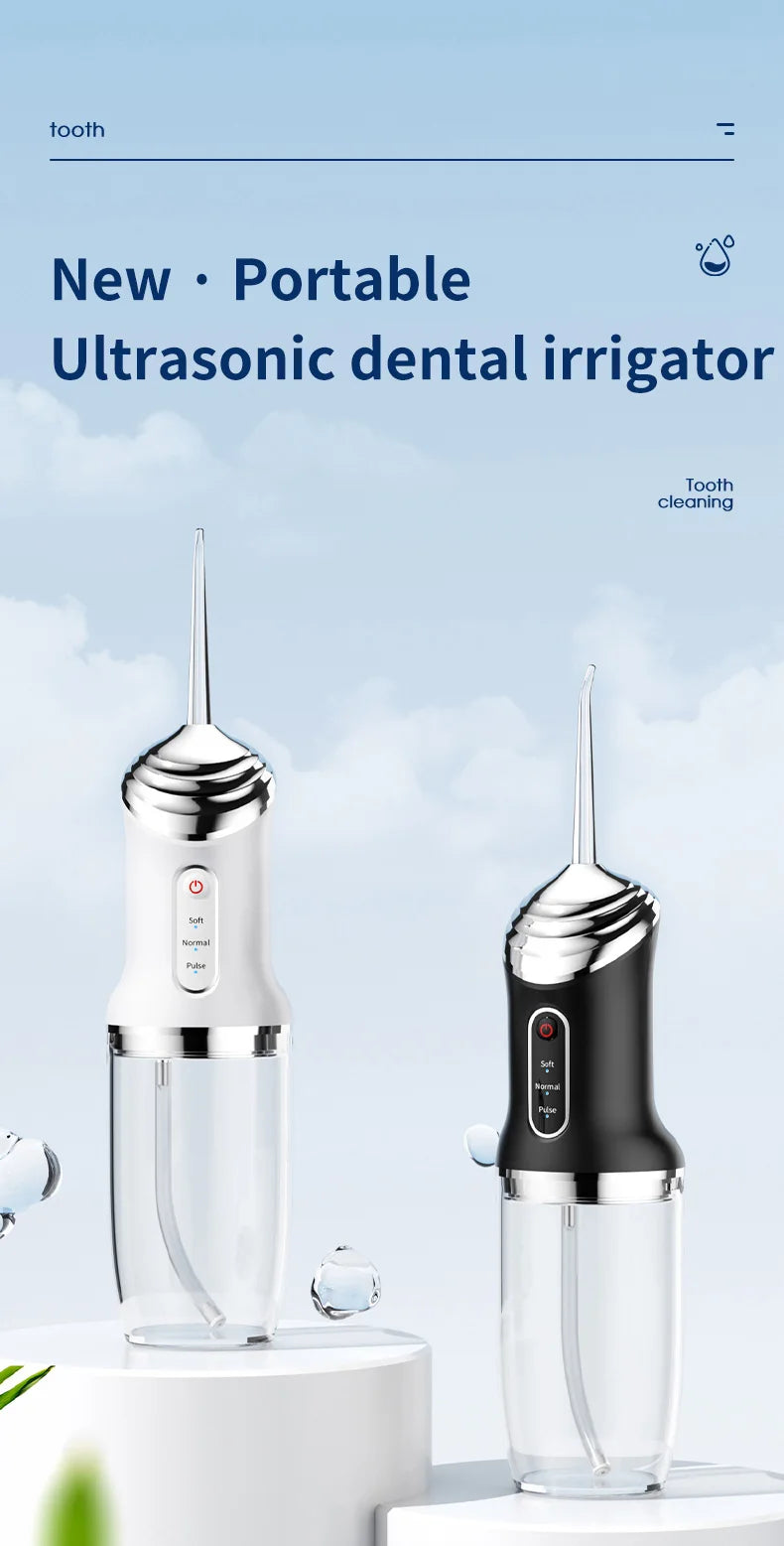 Tooth Water Flosser, Oral Rinser,Portable Wireless Oral Rinser,USB Charging,Suitable for Home Travel,Daily Teeth Care for