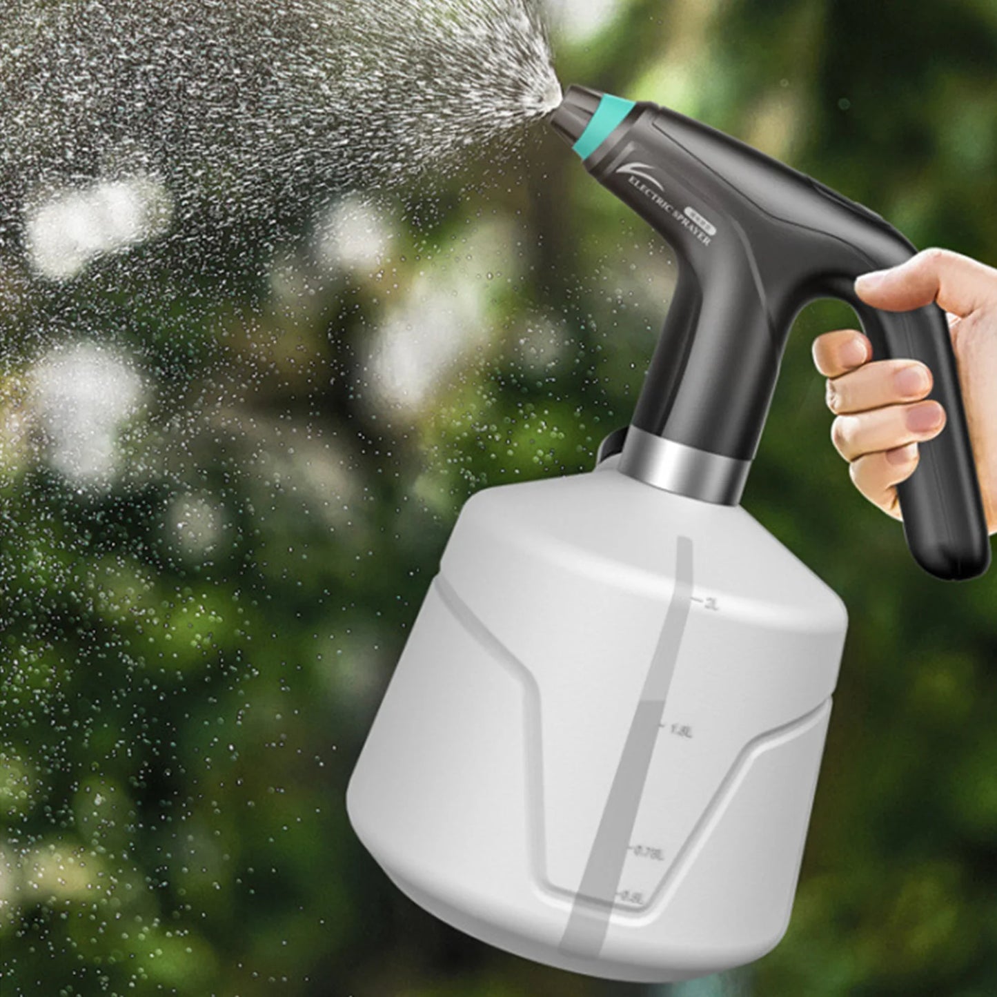 Electric Plant Spray Bottle 0.9/1/1.5/2L Automatic Sprinkling Sprayers 2000mAh USB Charging Adjustable Nozzle Garden Tool