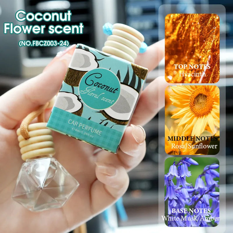 Multi-Use Air Freshener–Long Lasting Aromatherapy Scent for Car Interior, Living Room,Office Desk, Bathroom, Perfect for Gifting