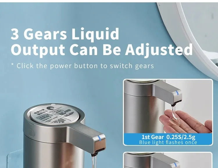 Intelligent automatic sensing 304 stainless steel soap dispenser,Kitchen Soap Machine Automatic Sensor Out of Hand Sanitizer Sma