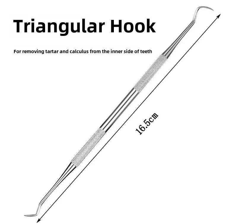 Oral Care Dental Cleaning Kit - Toothpick Stain Remover Teeth Scale Removal Tool Adult Dental Probes Tongue Scraper & More