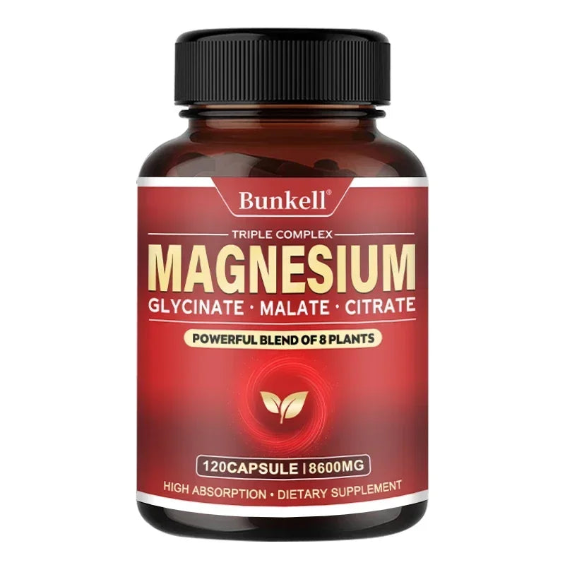 Magnesium Complex - Bone, Muscle and Heart Health Supplement, Helps Sleep, Muscle Relaxation, Promotes Energy and Sleep