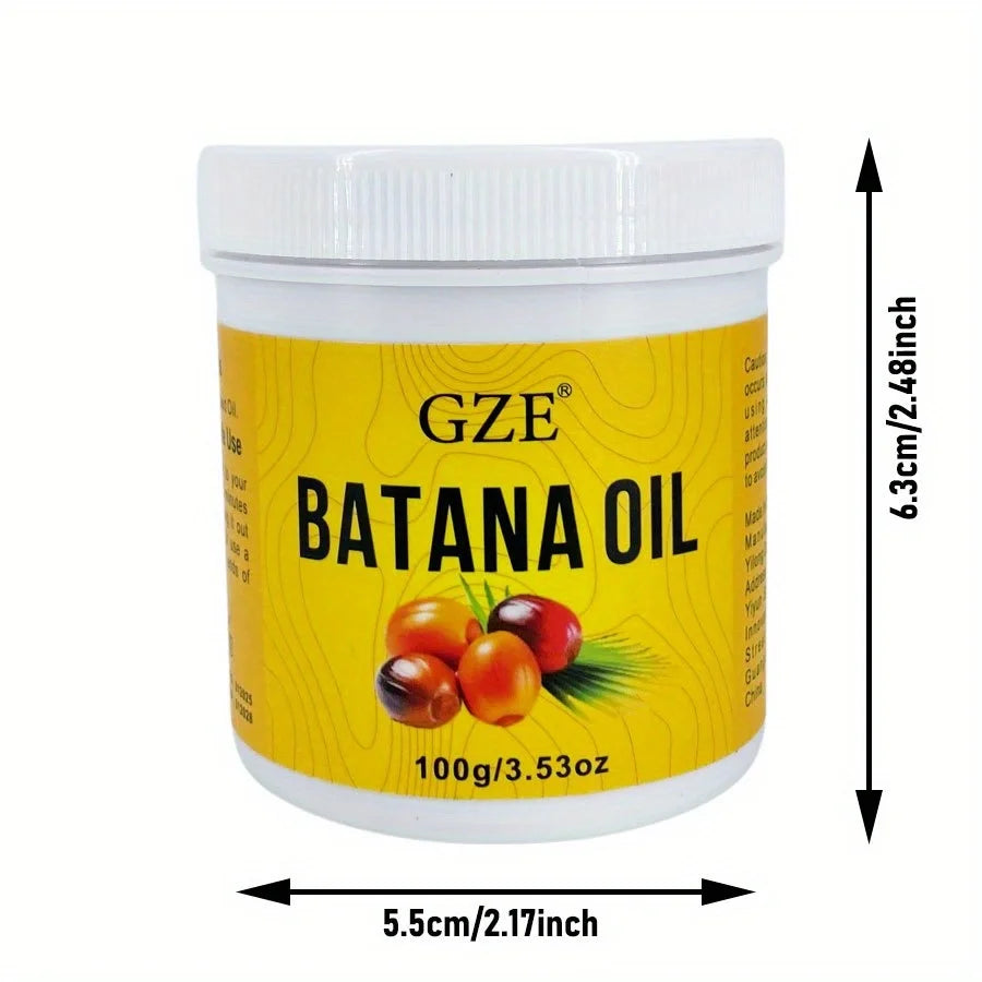 GZE Batana Oil Raw Unrefined Moisturizing Scalp And Hair Care