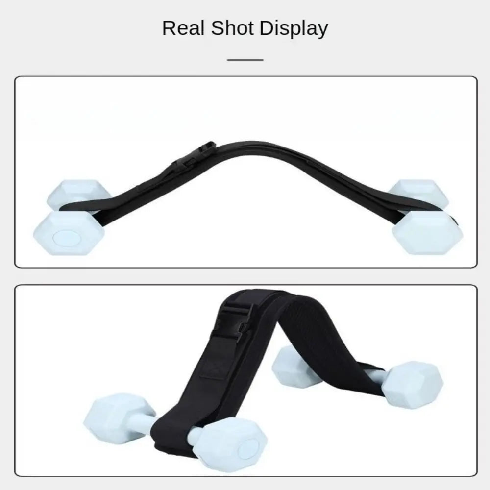Easy To Use Hip Thrust Belt Non Slip Adjustable Dumbbell Booty Belt Enhance Strength Pro-Grade Weight-bearing Belt Exercise