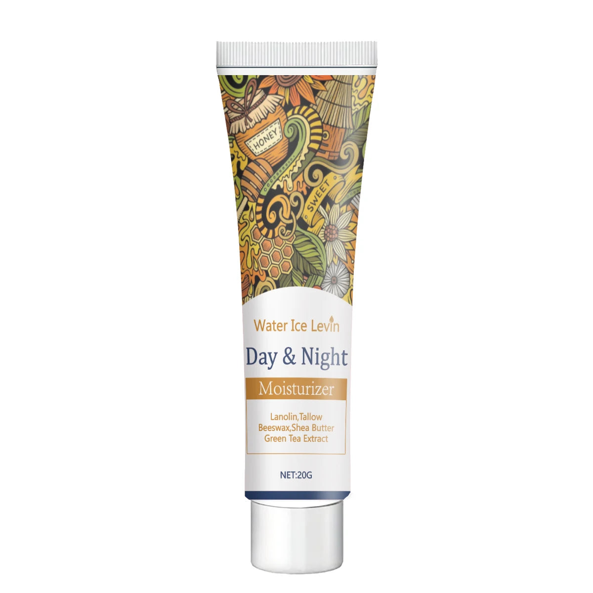 Natural Eye Cream with Shea Butter & Green Tea - Deep Nourishment, Soothing Moisture, Fast Absorption, Winter Care, All Skin Typ