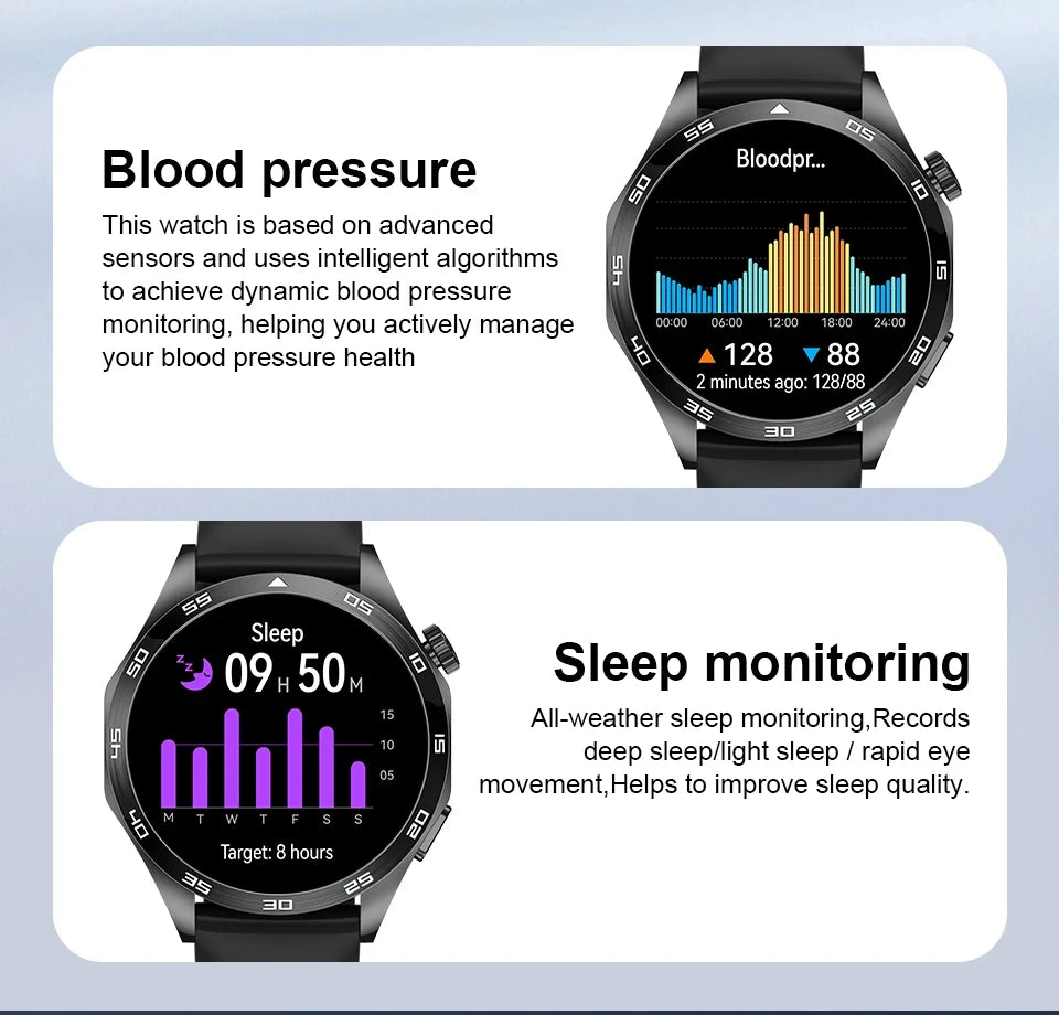 LIGE ECG AI Healthy Diagnose Smart Watch Men Blood Oxygen Blood Pressure Sleep Monitoring Bluetooth Call Health Smartwatch Women