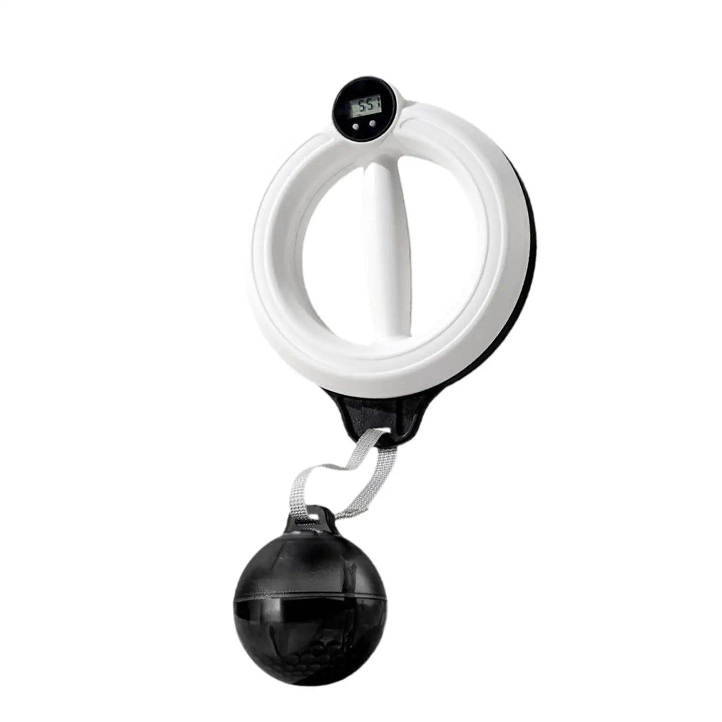 Weighted Arm Hoop for Adults 360 Degree Rotatable Waist Workout Fitness Hoop