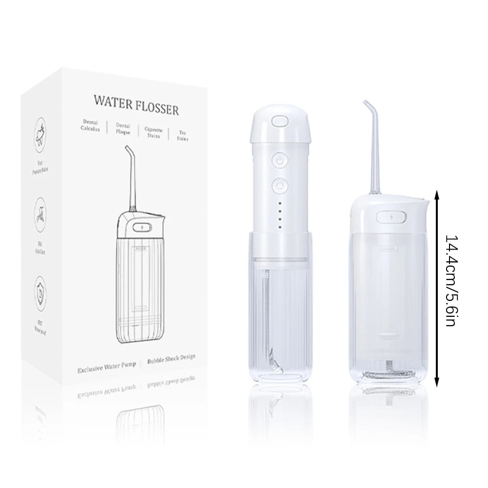 Electric High-Frequency Oral Irrigator IPX7 Waterproof Beauty Instrument Tooth Cleaner All Around Oral Teeth Cleaning Care Tool