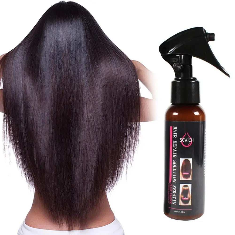 Sevich Hair Smoothing Spray To Repair Dyeing Ironing Damaged Hair Care Oil Makes Hair Silk Shine Prevents Frizz Essential