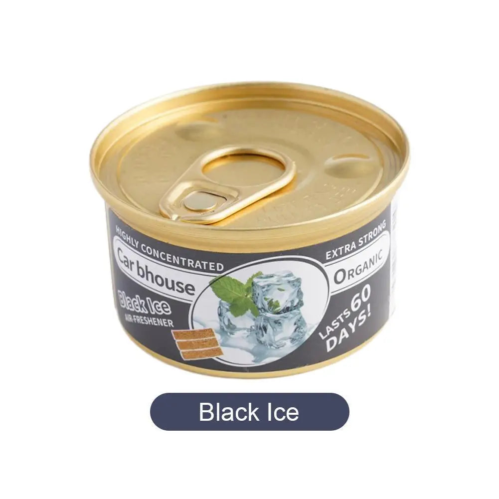 Car Aromatherapy Wooden Block Canned Automobile Air Freshener Long-Lasting Fragrance For Auto Home Closet Car Fragrance Paste