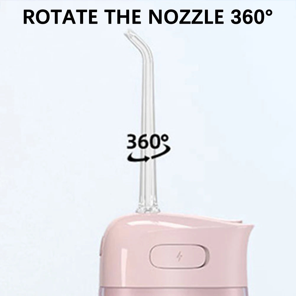 Electric High-Frequency Oral Irrigator IPX7 Waterproof Beauty Instrument Tooth Cleaner All Around Oral Teeth Cleaning Care Tool