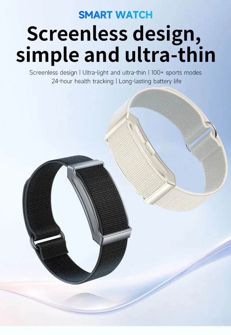 Smart Bracelet Heart Rate Blood Oxygen Health Monitoring Wristwatch Outdoor Sports Fitness Tracker SmartWatch For Men Women