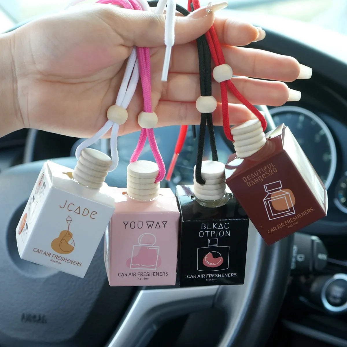 Multi-Use Air Freshener–Long Lasting Aromatherapy Scent for Car Interior, Living Room,Office Desk, Bathroom, Perfect for Gifting