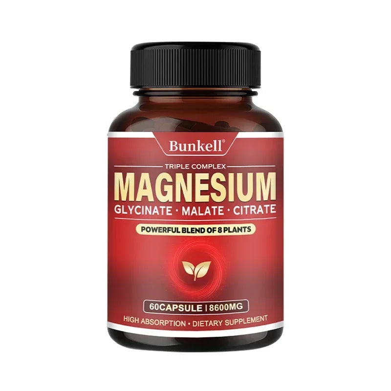 Magnesium Complex - Bone, Muscle and Heart Health Supplement, Helps Sleep, Muscle Relaxation, Promotes Energy and Sleep