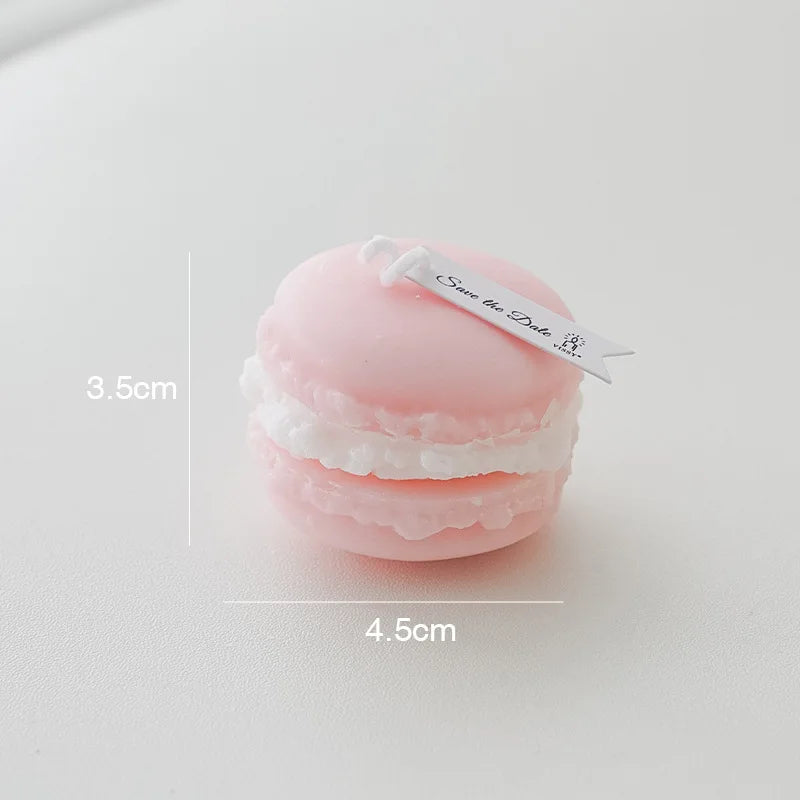 Macaron Aromatherapy Candle Photo Prop Diy Birthday Gift Fragrance Candle Perfume Scent Creative Gift Christmas Gift